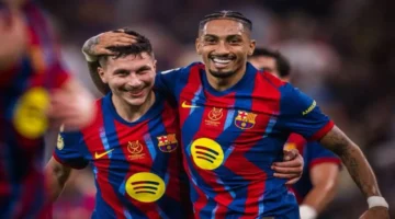 لقاء السوبر.. برشلونة يهزم أتلتيك بيلباو 5-0 بث مباشر